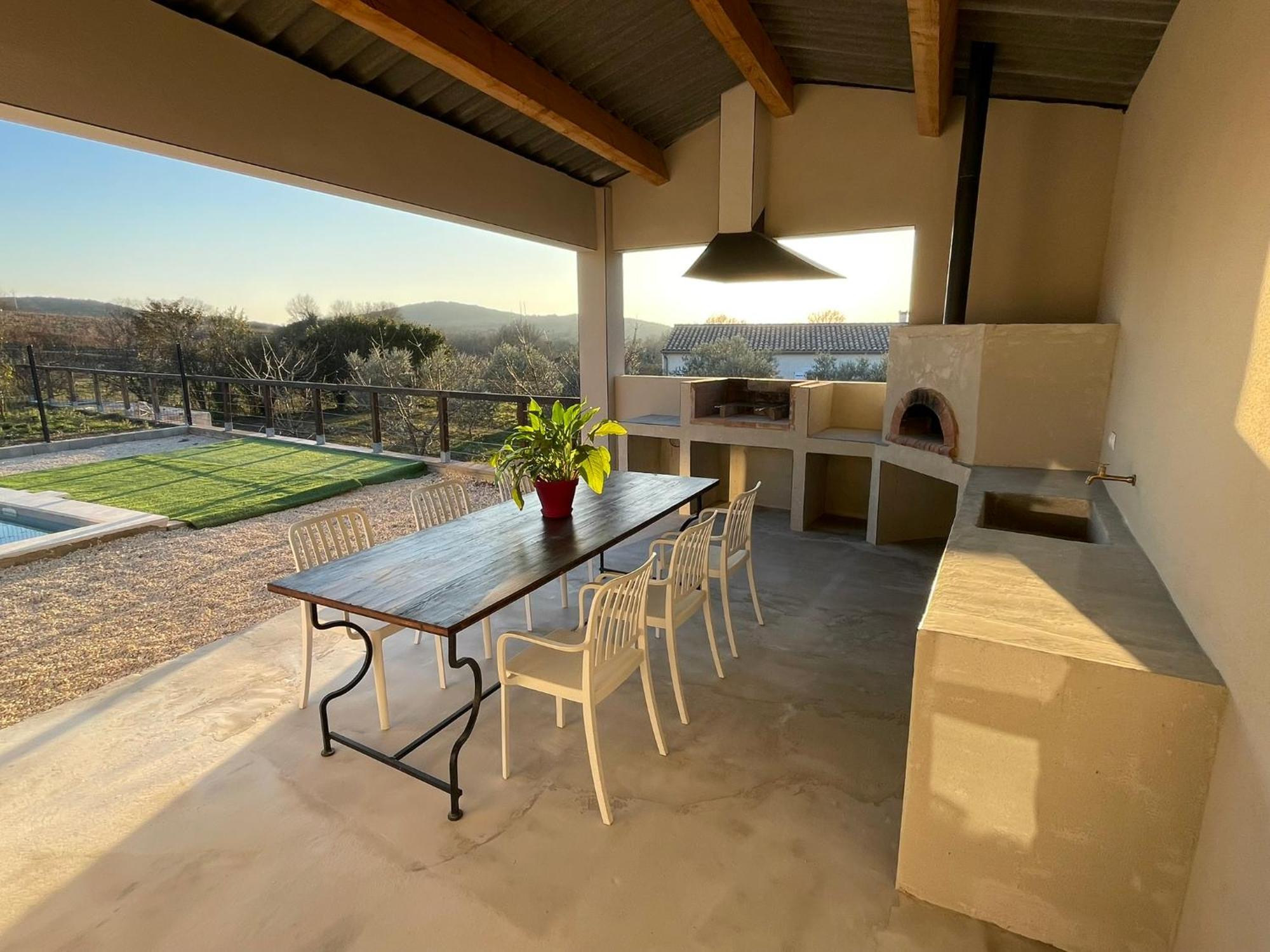Maison Contemporaine Saint-Privat-de-Champclos Экстерьер фото